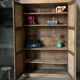 Armoire parisienne en bois brut