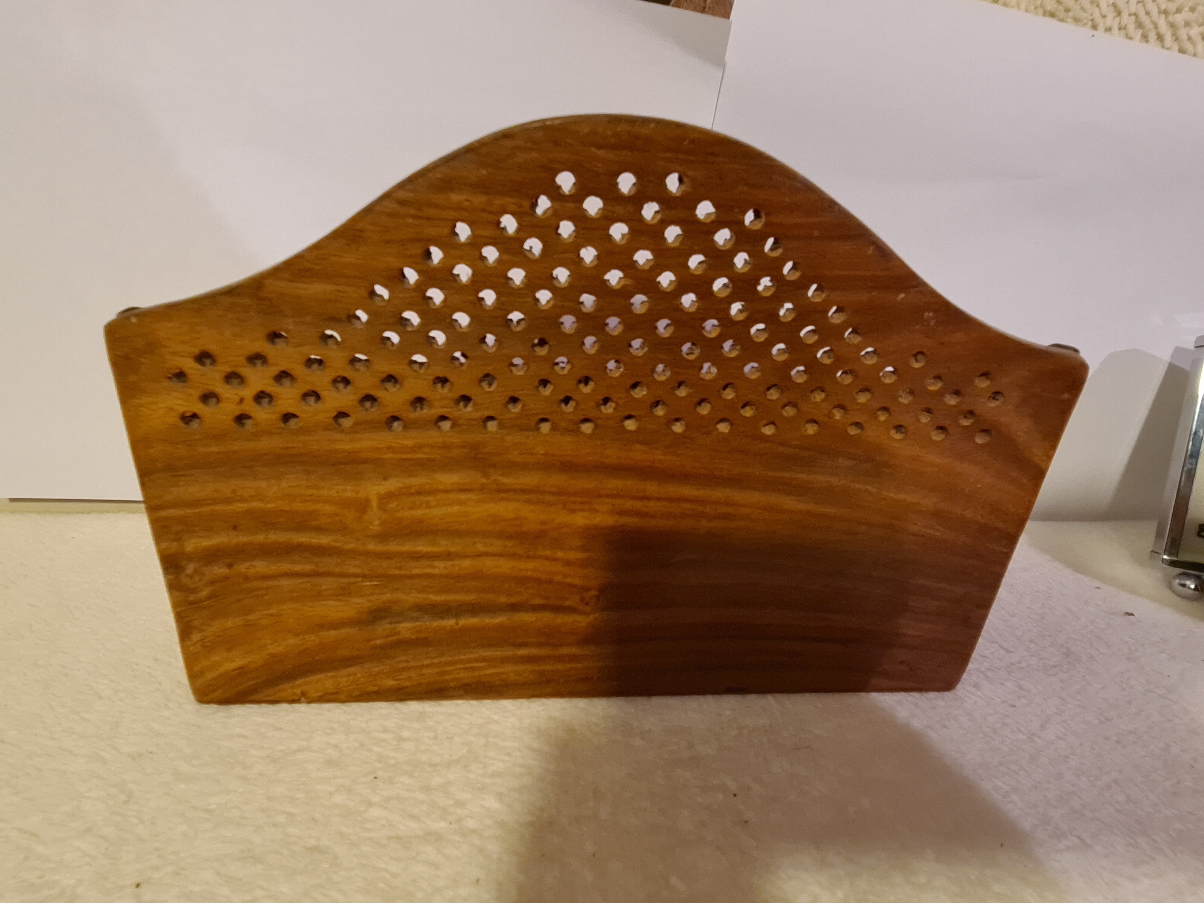 Nice wooden letter holder