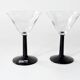 Set of 4 vintage Leonardo martini glasses: Joy collection from the 90s