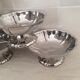 6 dessert bowls by Guy Degrenne in 18/10 stainless steel