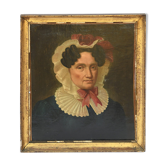 Huile sur toile Portrait de femme