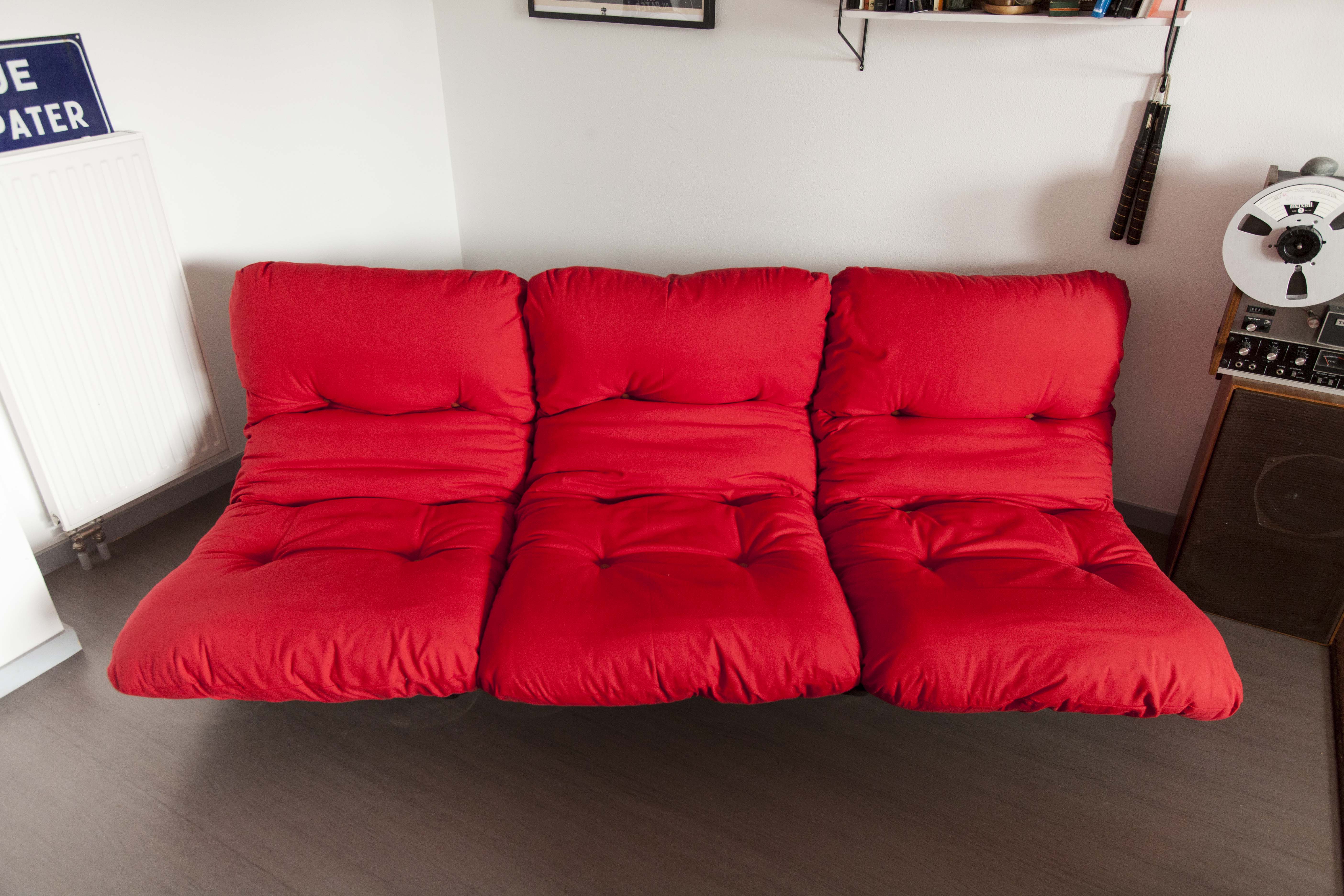 Marsala sofa Ligne roset Ducaroy restored