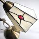 Ensemble de lampes de table de style Tiffany