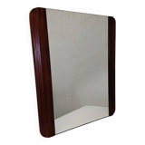 Miroir Art Déco à  poser / de table en Acajou