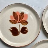 Five dessert plates 1970 Lunéville