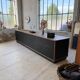 Two-sided counter sliding doors oak XXL 4m enfilade