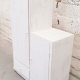 Vintage asymmetrical cabinet