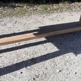 Table de ferme en chêne massif bois brut