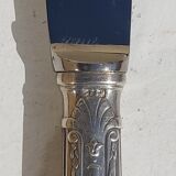 Set de 24 coûteaux SFAM métal argenté lames inox