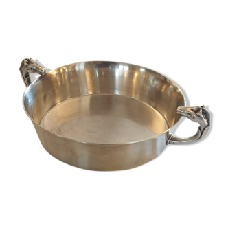 Coupe Hermès en métal argenté