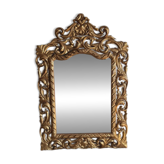 Large Italian Florentine gilt mirror, late 19th century, 170x112cm