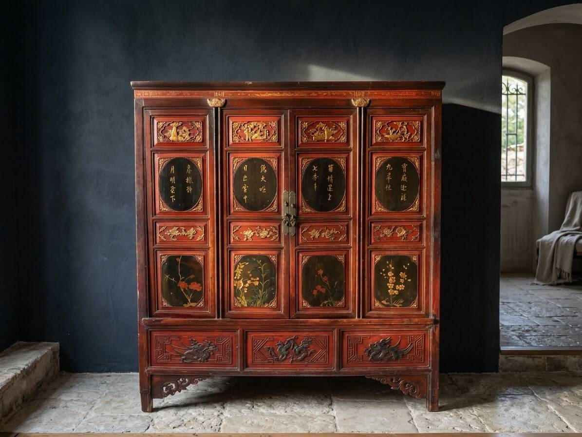 Meuble chinois authentique de Wenzhou
