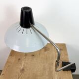 Grey Industrial Factory Office Desk Lamp from Elektrosvit, 1970s