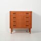 1960s Scandinavian teak chest of drawers