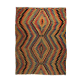 Anatolian handmade kilim rug 237 cm x 170 cm