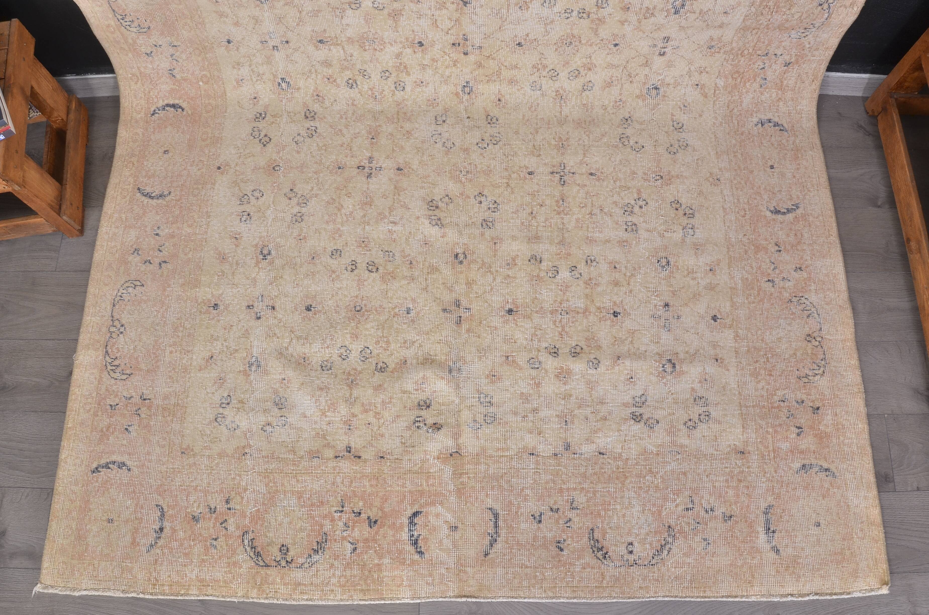 Oushak Neutral Vintage Carpet sku 2359