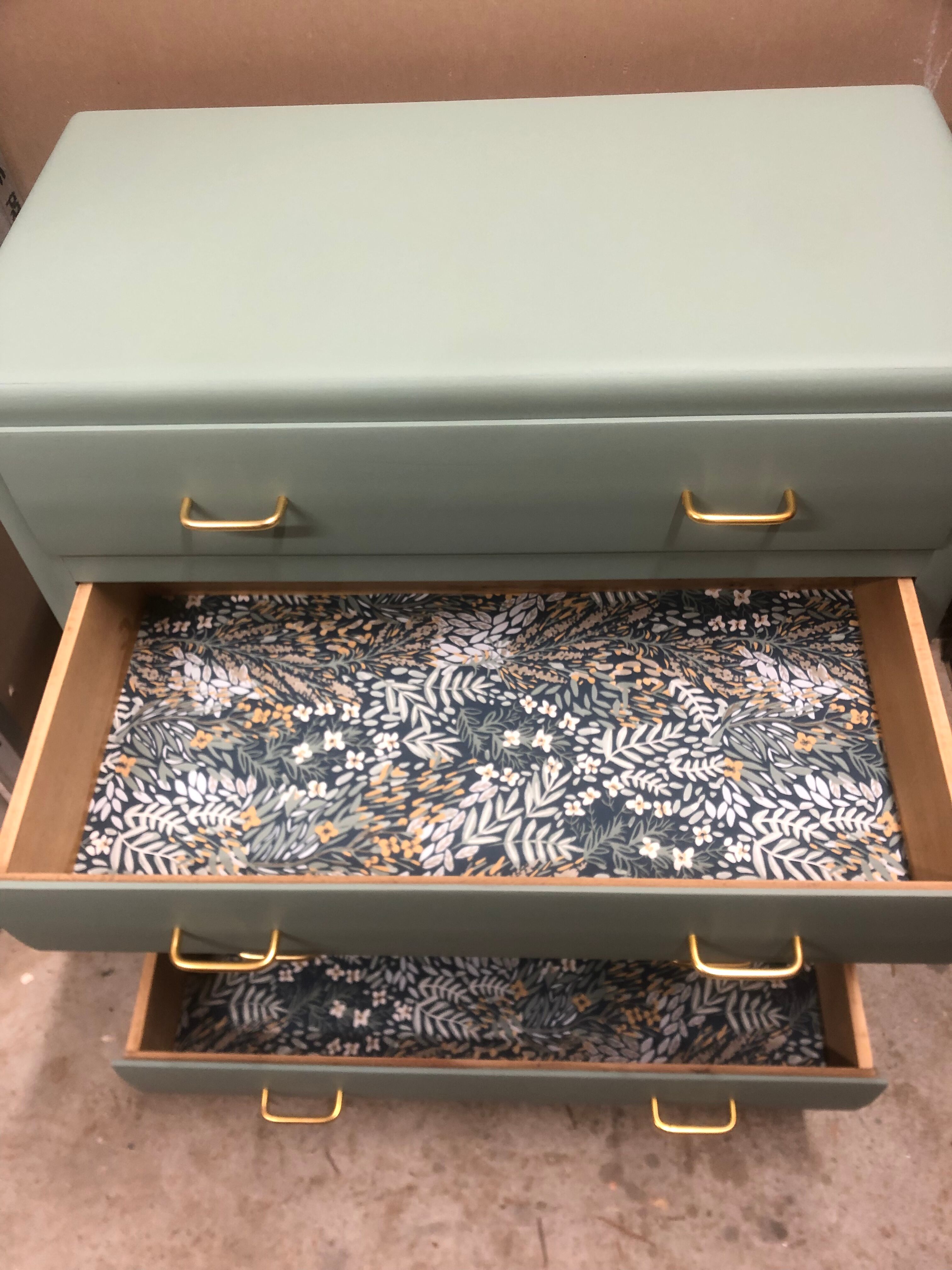 Restyled chest of drawers