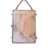 Vintage triptych barber mirror