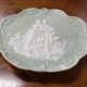 Pair of 2 decorative biscuit plates