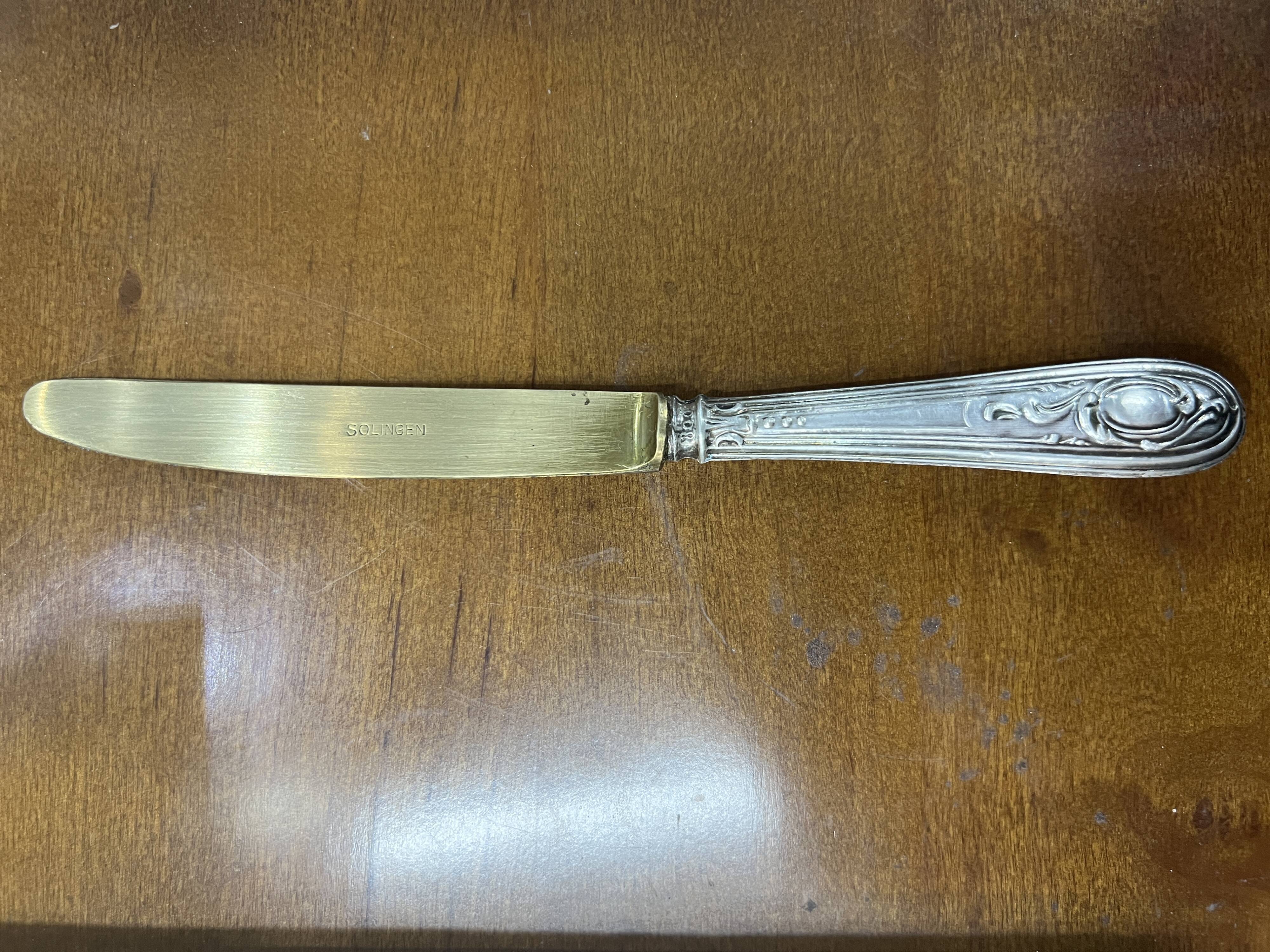 Dessert service 12 pieces Rostfrei Solingen