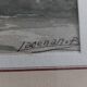 Framed watercolour under glass signed B. Lavenan Breton Painter Made In France