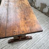Monastery-style farmhouse table, pine, 210cm