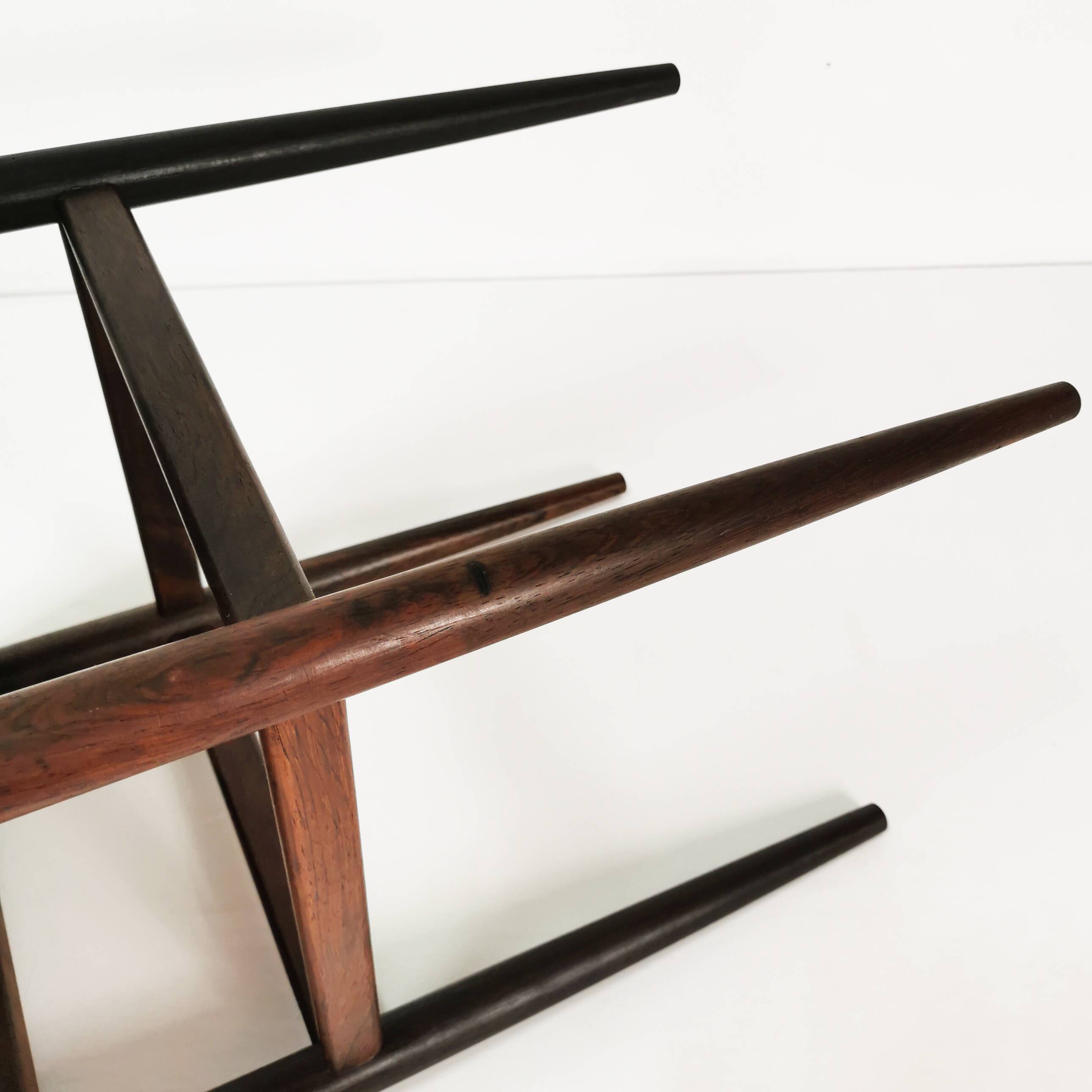 Mid Century Rosewood Side Table, Denmark, 1960s