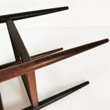 Table d'appoint en palissandre du milieu du siècle, Danemark, années 1960
