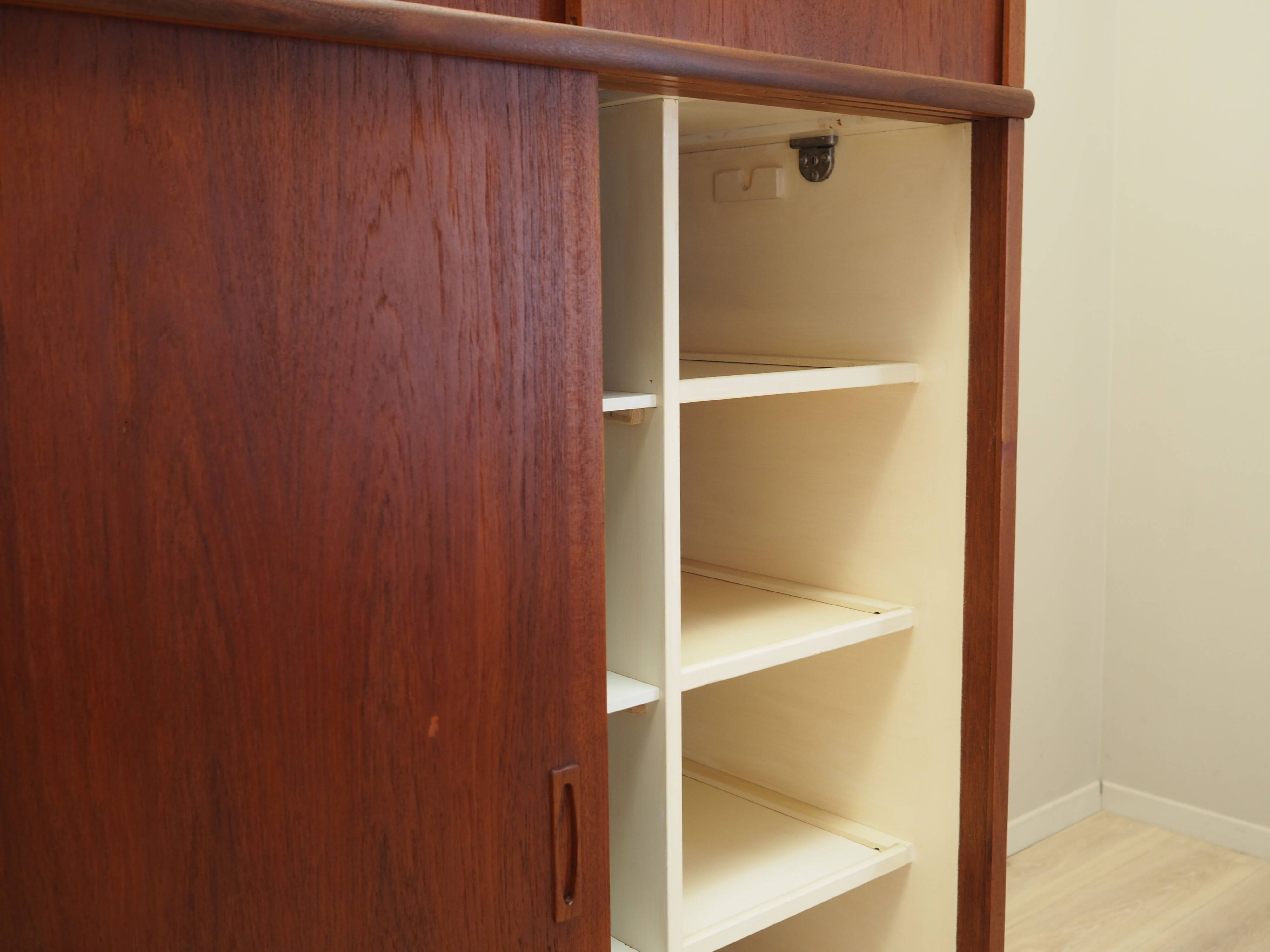 Teak wardrobe, Danish design, 1970s, production: Denmark