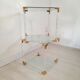 Pair of cube coffee tables / bedside tables