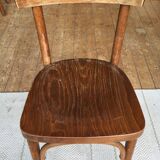 Trio of vintage bistro chairs 60