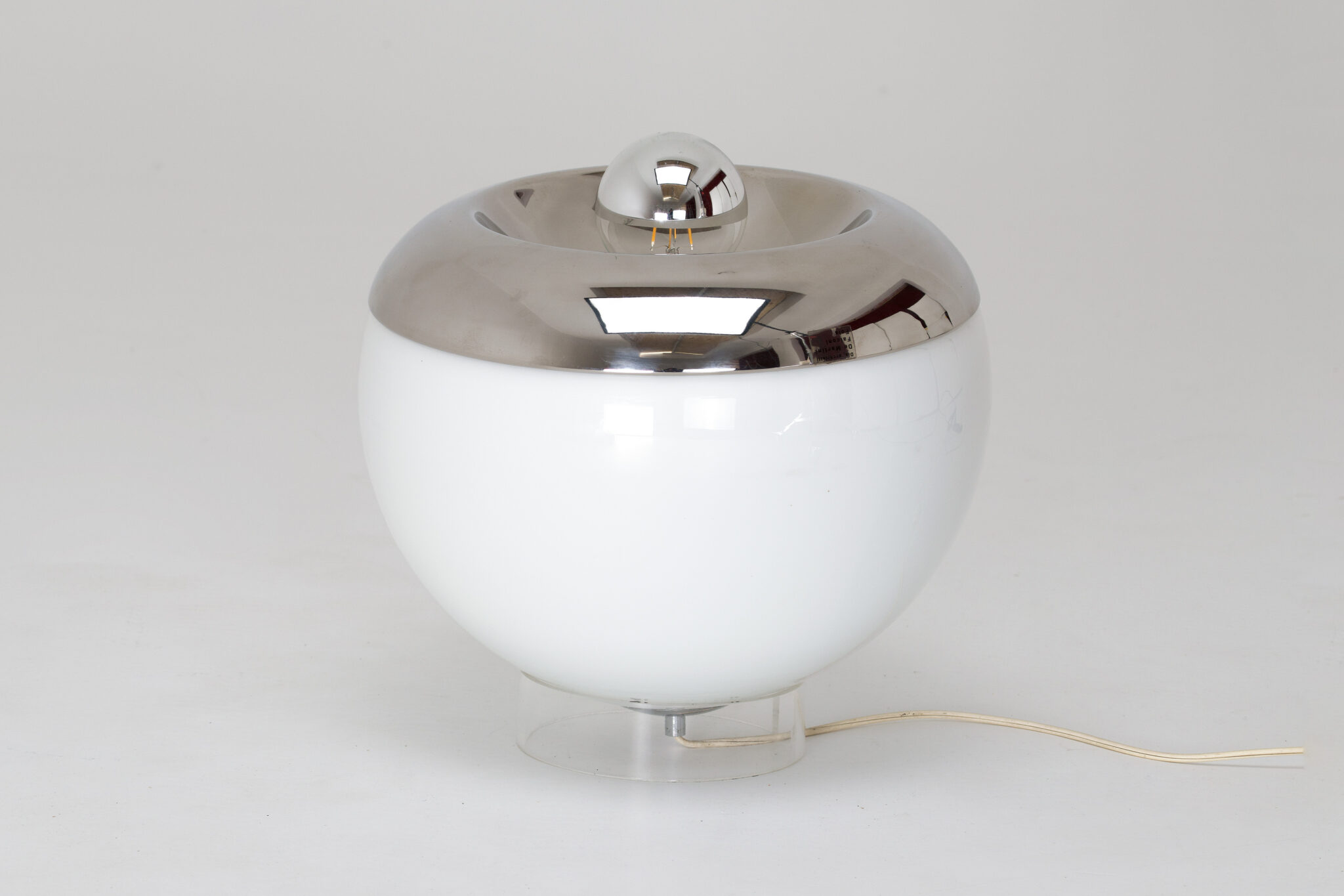 "Orbital" glass table lamp