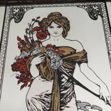 Spring Mirror Alphonse Mucha