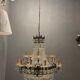 Italian crystal chandelier, 1940s