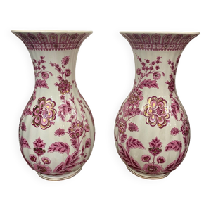 Paire de vases motif - chinois
