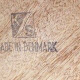 Mid Century Modern E. Valentinsen style Danish Teak Expandable Dining Table