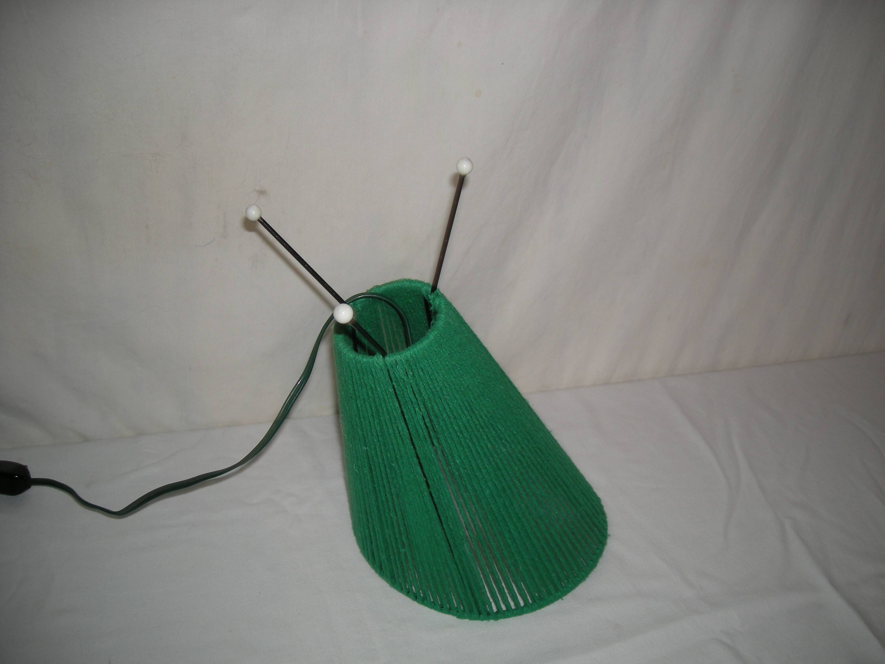 Conical tripod lamp from the 1950s