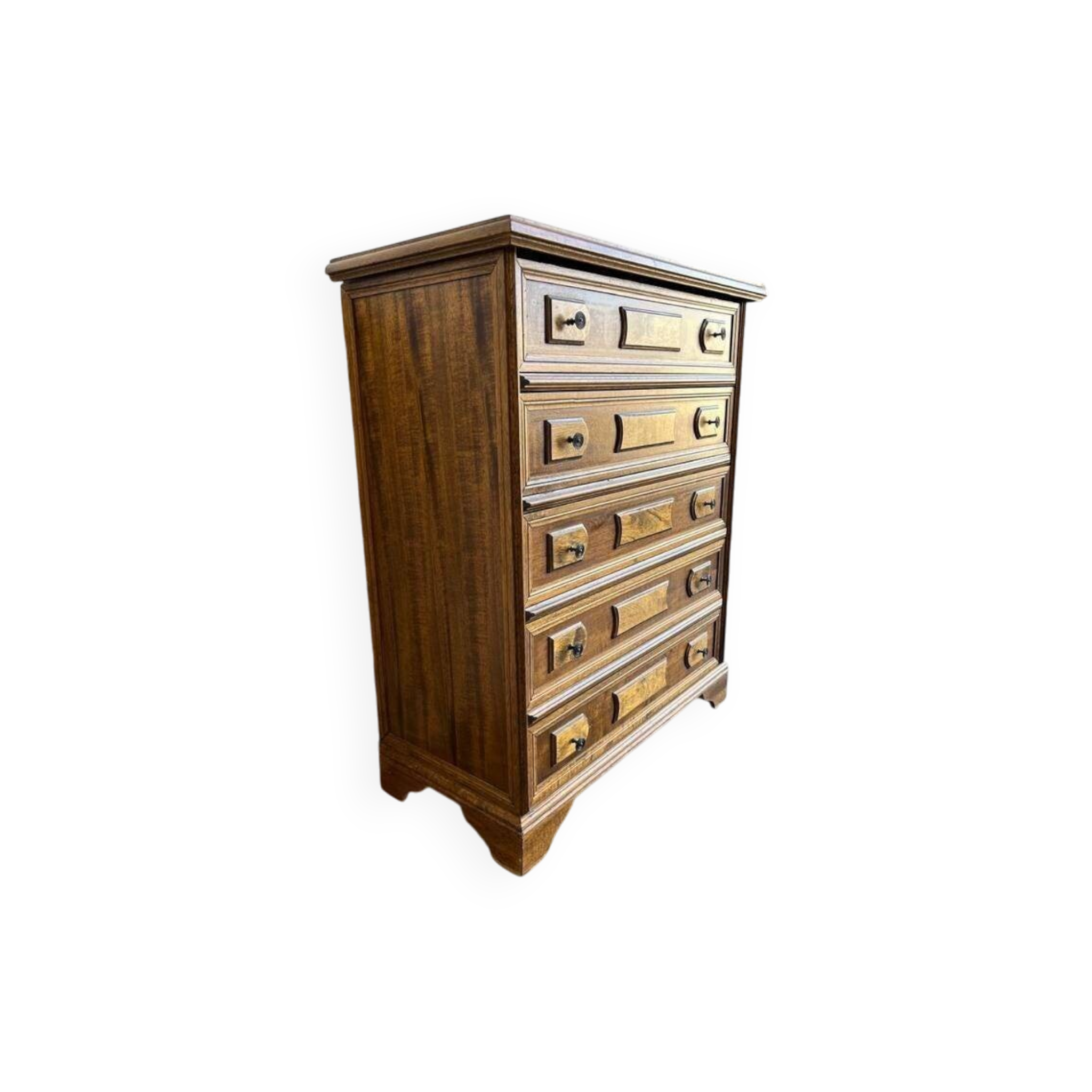 Vintage wooden chest of drawers / wardrobe / dresser