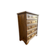 Vintage wooden chest of drawers / wardrobe / dresser