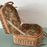 Vintage wicker case