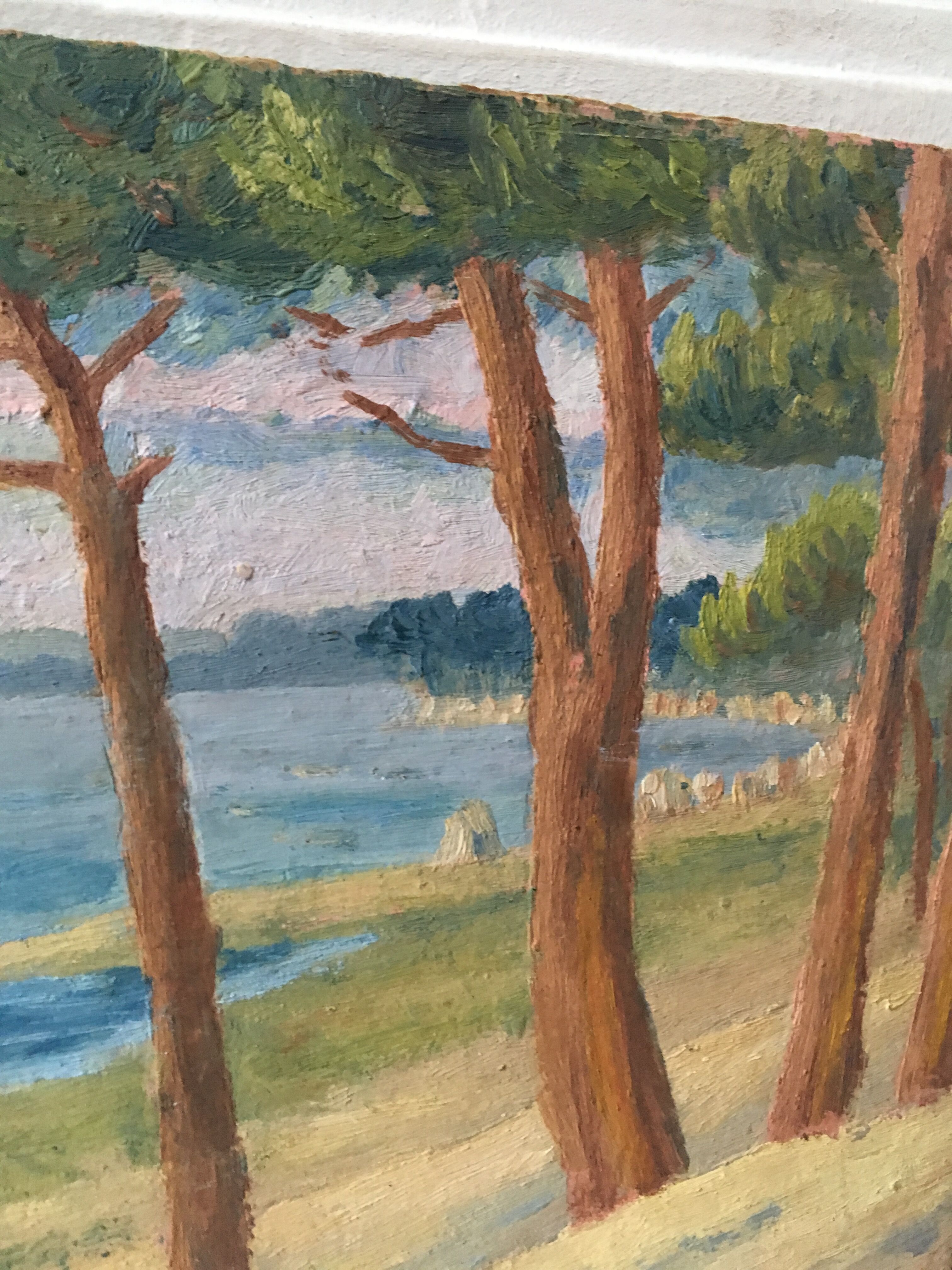 Basin landscape oil