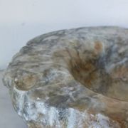 Cendrier en onyx années 70