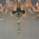 Venetian Lustre In Murano Glass 6 Arm Of Light