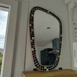 Free-form ceramic mirror, april 1968