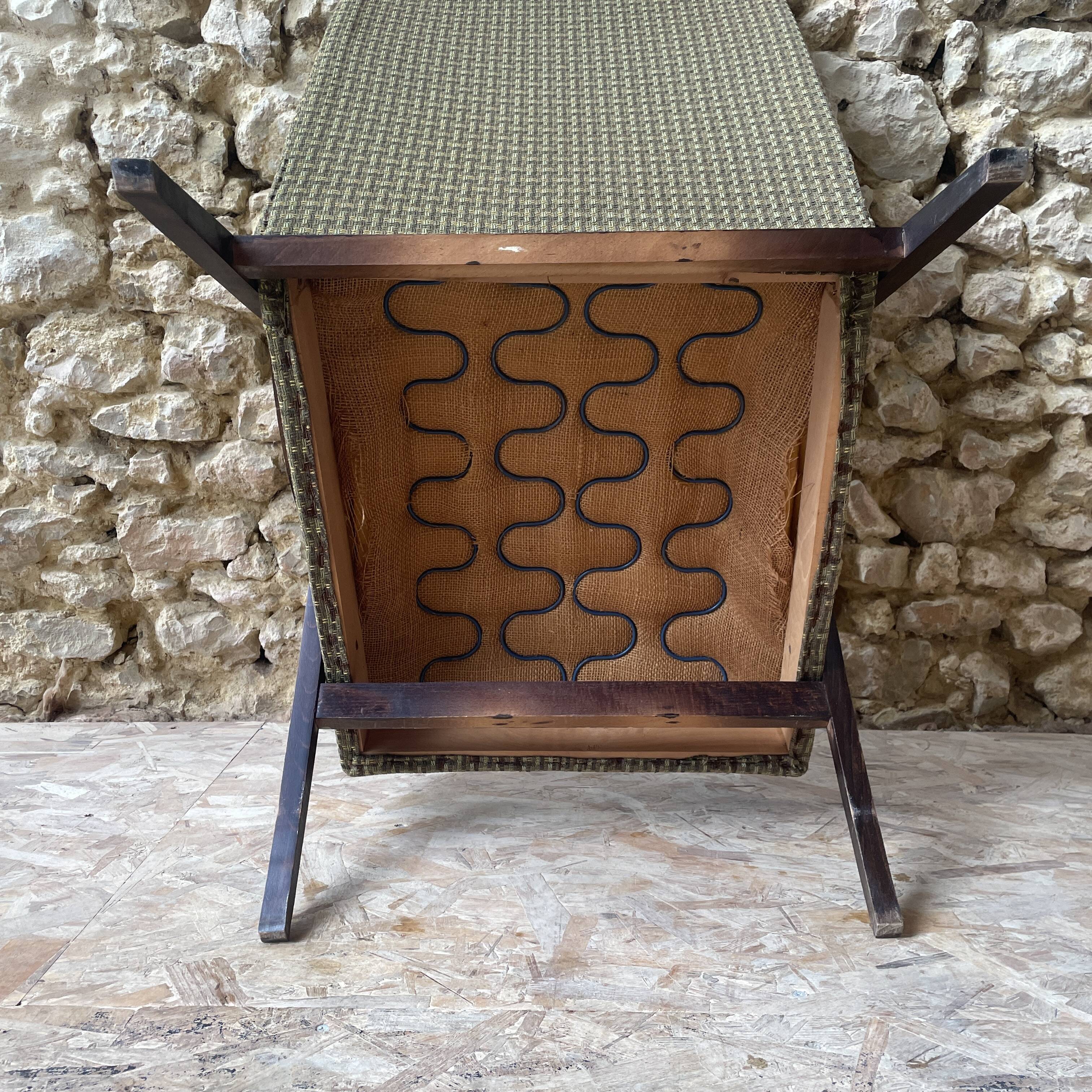 60s Scandinavian style armchair