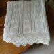 Dessus de lit ancien en crochet