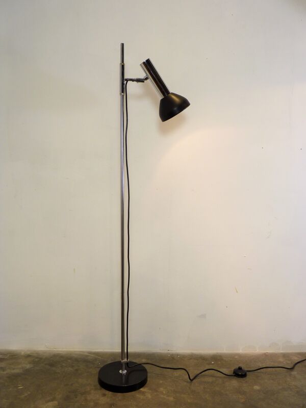Lampadaire Cosack avec spot orientable années 70
