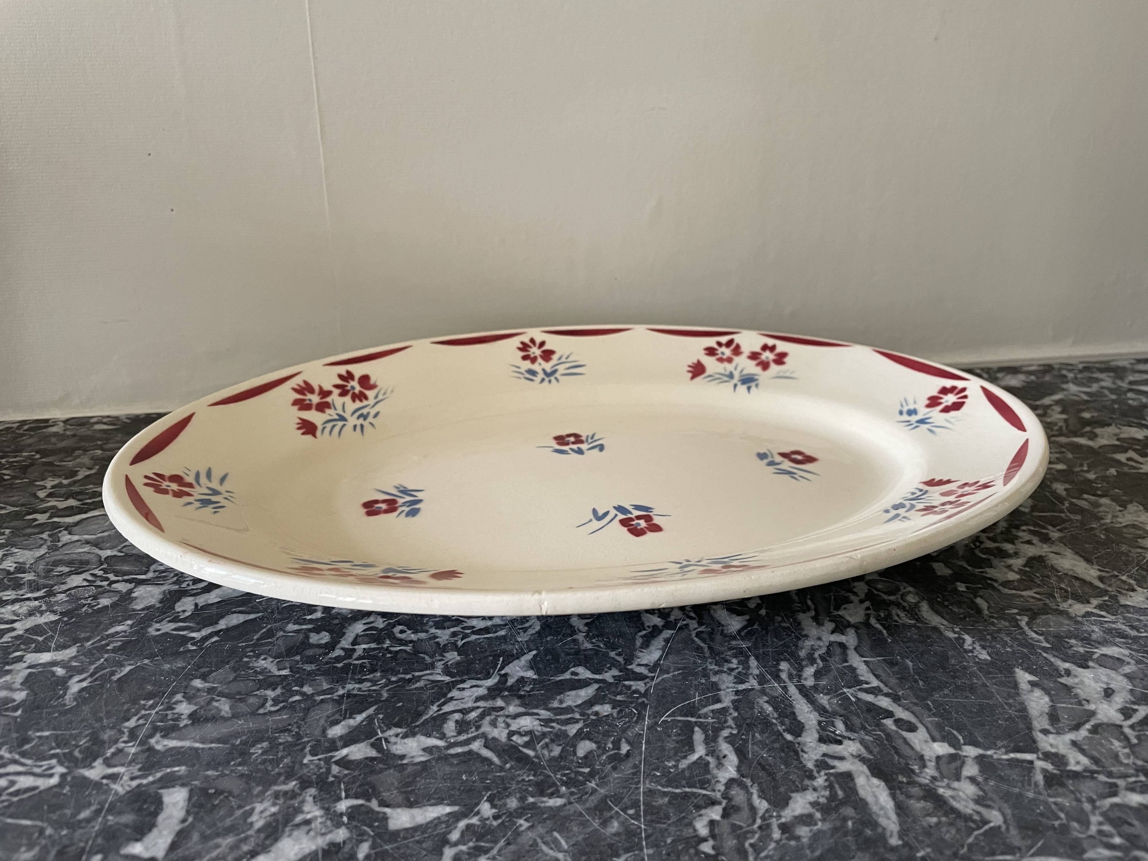 Oval flat Badonviller