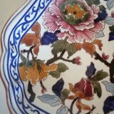 Gien peony dish hand painted