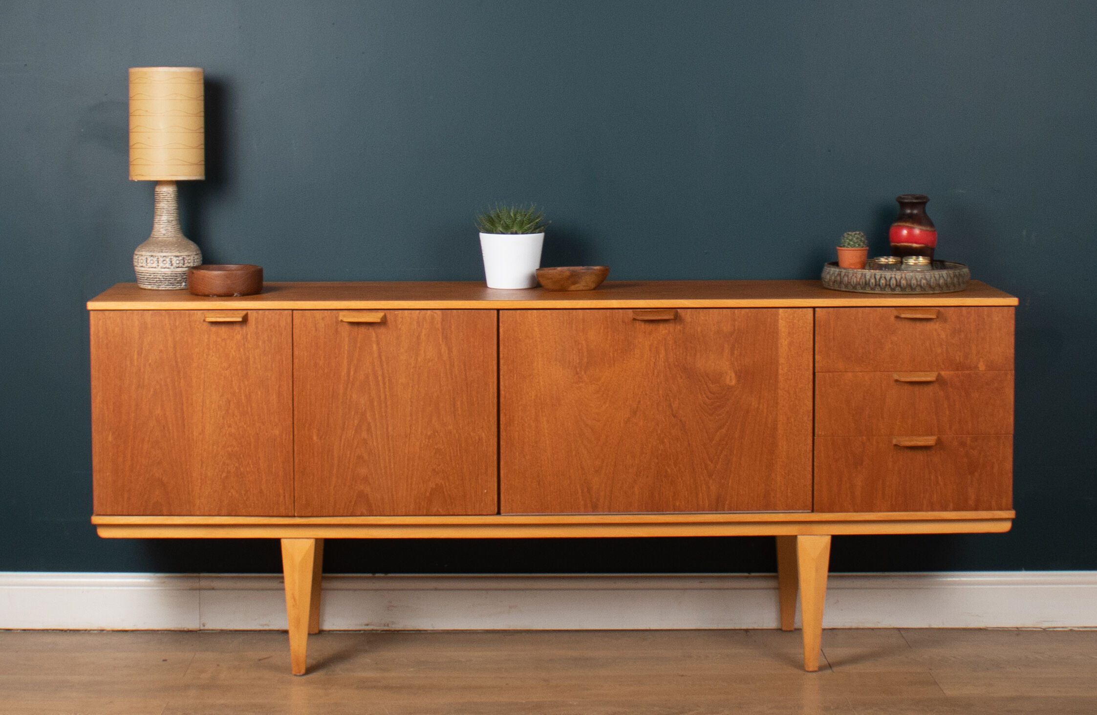 Retro teak 1960s sideboard